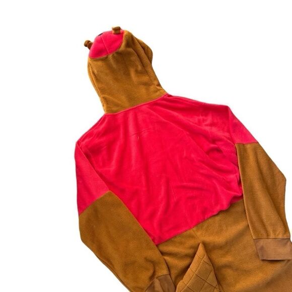 Buc-EE's Gas Station Beaver Union Suit One Piece Adult Pajamas Costume 2XL NWT - Picture 6 of 11